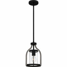 Quoizel CNE1508MBK Cornelia Contemporary Matte Black Mini Drop Ceiling Lighting