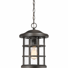 Quoizel CSE1910PN Crusade Palladian Bronze Outdoor Hanging Lamp