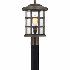Quoizel CSE9010PN Crusade Palladian Bronze Outdoor Post Light