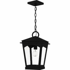 Quoizel HUK1510EK Huck Modern Earth Black Ceiling Light Pendant