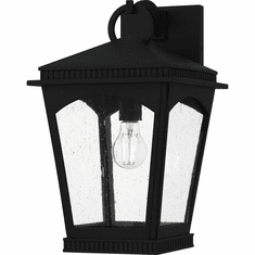Quoizel HUK8410EK Huck Contemporary Earth Black 17" Exterior Wall Lamp
