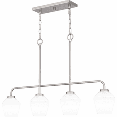 Quoizel NIE436BN Nielson Contemporary Brushed Nickel Kitchen Island Lighting