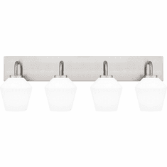 Quoizel NIE8629BN Nielson Modern Brushed Nickel 4-Light Bath Lighting