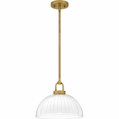 Quoizel QP6217BRG Contemporary Brushed Gold Pendant Lamp