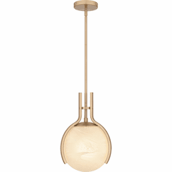 Quoizel QP6741BGD Modern Bronze Gold Mini Pendant Lighting