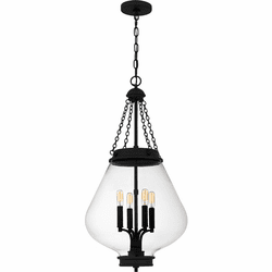 Quoizel QP6803MBK Modern Matte Black Foyer Lighting