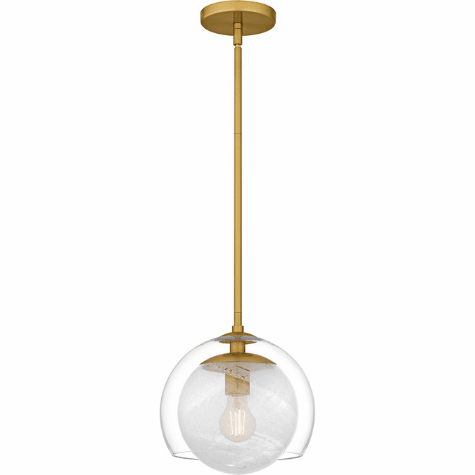 Quoizel QPP6774BRG Piccolo Modern Brushed Gold Mini Ceiling Pendant Light