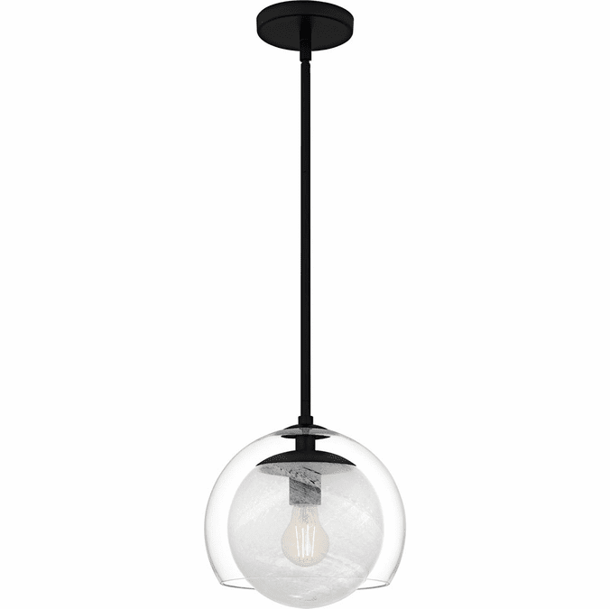 Quoizel QPP6774MBK Piccolo Modern Matte Black Mini Hanging Pendant Light