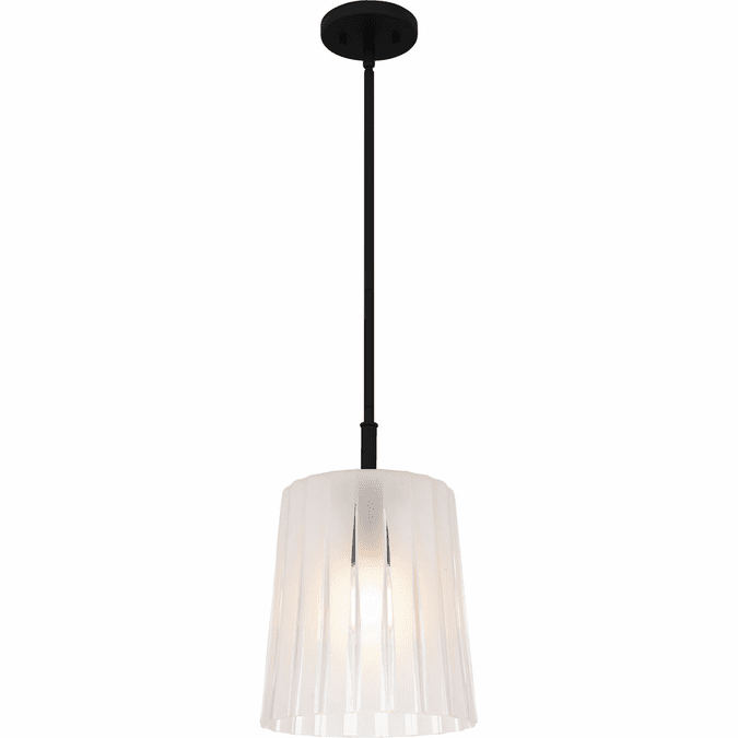 Quoizel RAY1510MBK Gray Modern Matte Black Mini Hanging Light
