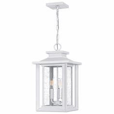 Quoizel WKF1911W Wakefield White Lustre Outdoor Pendant Hanging Light