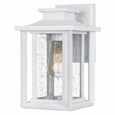 Quoizel WKF8407W Wakefield White Lustre Exterior 7" Sconce Lighting