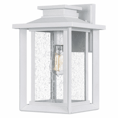 Quoizel WKF8409W Wakefield White Lustre Outdoor 9" Light Sconce