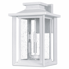 Quoizel WKF8411W Wakefield White Lustre Exterior 11" Lighting Sconce