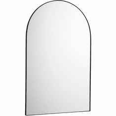 Quorum 14-2438-59 Arch Mirrors Modern Matte Black Wall Mirror
