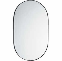 Quorum 15-2032-59 Capsule Mirrors Contemporary Matte Black Mirror