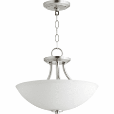 Quorum 2769-15-65 Barkley Satin Nickel Hanging Pendant Lighting