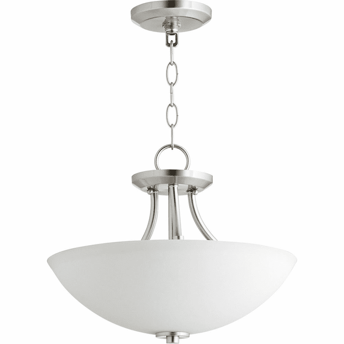 Quorum 2769-15-65 Barkley Satin Nickel Hanging Pendant Lighting