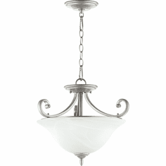 Quorum 2854-18-64 Bryant Classic Nickel Pendant Lamp