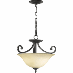 Quorum 2854-18-86 Bryant Oiled Bronze Drop Lighting Fixture