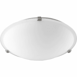 Quorum 3000-16165 Satin Nickel 16" Flush Lighting