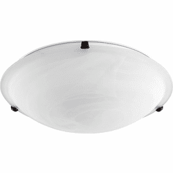 Quorum 3000-20-86 Oiled Bronze 20" Flush Mount Lighting