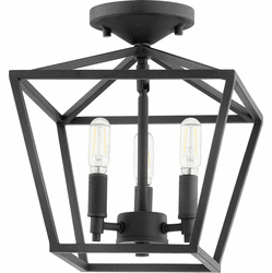 Quorum 304-10-69 Gabriel Modern Noir 10.25" Ceiling Light