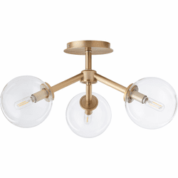 Quorum 3132-21-80 Rovi Modern Aged Brass Ceiling Lighting
