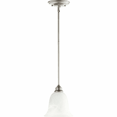Quorum 3154-64 Bryant Classic Nickel Mini Ceiling Light Pendant