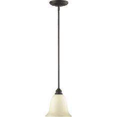 Quorum 3154-86 Bryant Oiled Bronze Mini Pendant Lamp