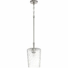Quorum 3204-65 Goodwin Contemporary Satin Nickel Mini Painting Light Fixture