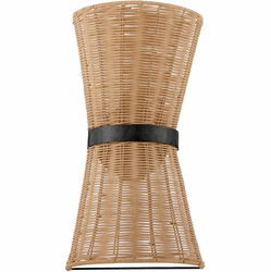 Quorum 5123-59 Fairview Modern Matte Black Wall Light Fixture