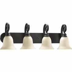 Quorum 5154-4-86 Bryant Oiled Bronze 4-Light Bathroom Vanity Lighting