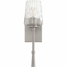 Quorum 5204-1-165 Goodwin Contemporary Satin Nickel Light Sconce