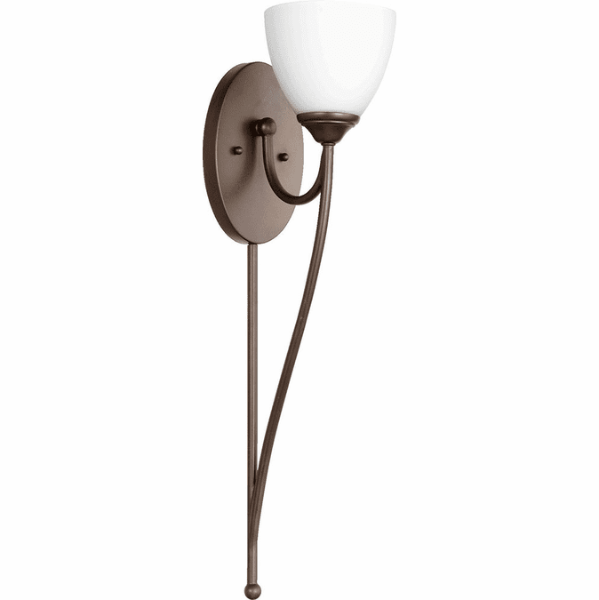 Quorum 5450-1-86 Brooks Oiled Bronze Wall Lamp