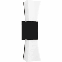 Quorum 561-2-59 Ayala Contemporary Matte Black Wall Lamp