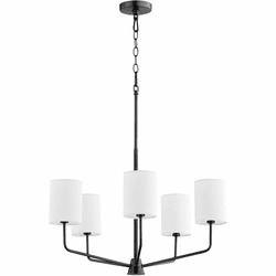 Quorum 657-5-59 Harmony Matte Black Chandelier Lighting