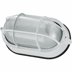 Quorum 680-9-6 White Flush Mount Ceiling Light Fixture