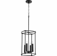 Quorum 686-4-69 Olympus Textured Black 12" Entryway Light Fixture