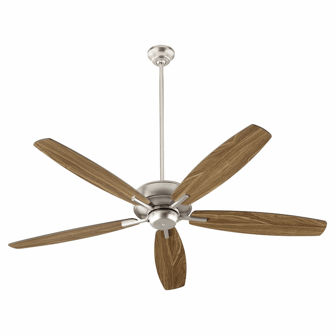 Quorum 7060-65 Breeze Satin Nickel 60" Ceiling Fan