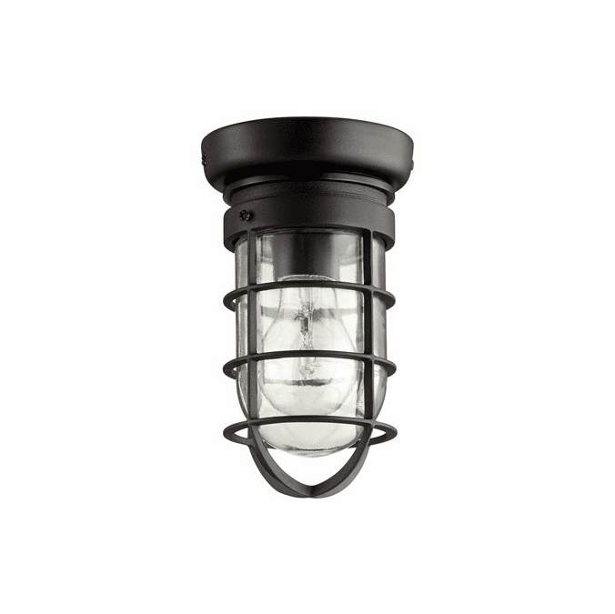 Quorum 7282-69 Bowery Nautical Noir Exterior Home Ceiling Lighting
