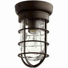 Quorum 7282-86 Bowery Nautical Oiled Bronze Outdoor Overhead Light Fixture