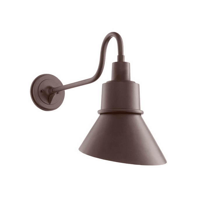 Quorum 731-86 Torrey Contemporary Oiled Bronze Exterior Wall Light Sconce