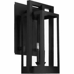 Quorum 736-30-69 Marco Modern Textured Black Outdoor Wall Lighting