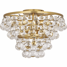 Robert Abbey 1002 Bling Contemporary Antique Brass Ceiling Lighting Fixture