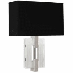 Robert Abbey 1010B Lincoln Modern Nickel Wall Mounted Lamp