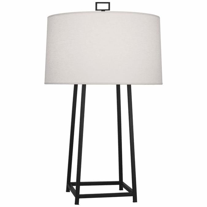 Robert Abbey 1245 Cooper Contemporary Wrought Iron Lighting Table Lamp