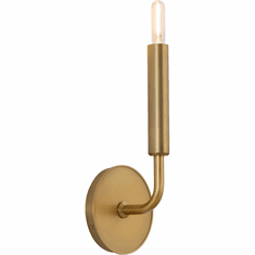Robert Abbey 1407 Mavisten Edition Carbonia Contemporary Mavisten Brass Duex Wall Sconce
