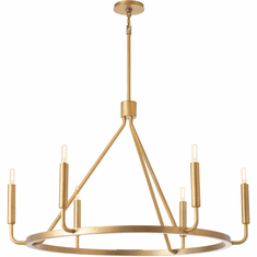 Robert Abbey 1408 Mavisten Edition Carbonia Modern Mavisten Brass Duex Lighting Chandelier