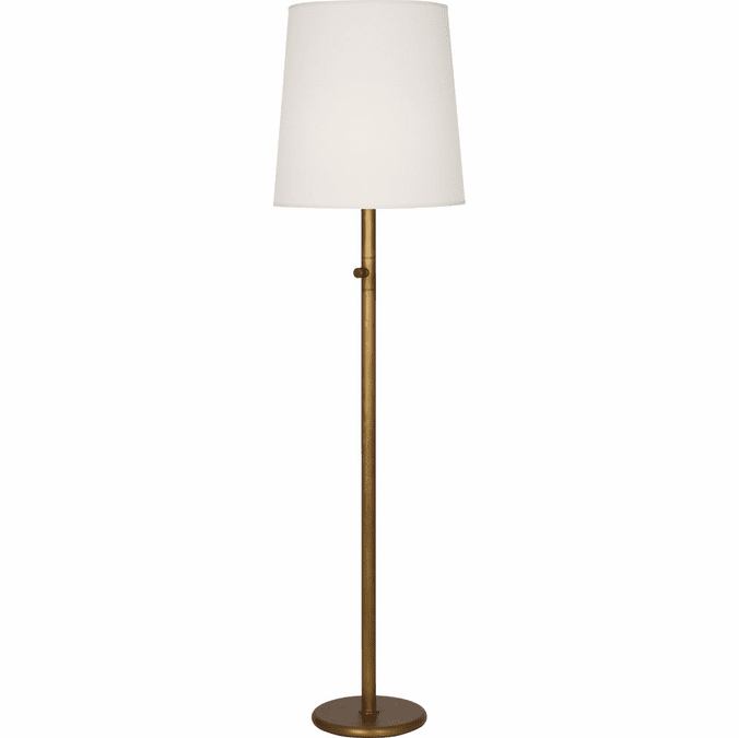 Robert Abbey 2804W Rico Espinet Buster Chica Aged Brass Lighting Floor Lamp