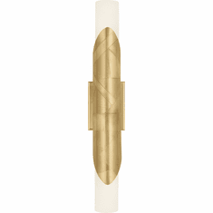 Robert Abbey 621 Michael Berman Brut Modern Brass Wall Light Sconce
